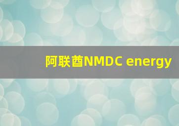 阿联酋NMDC energy